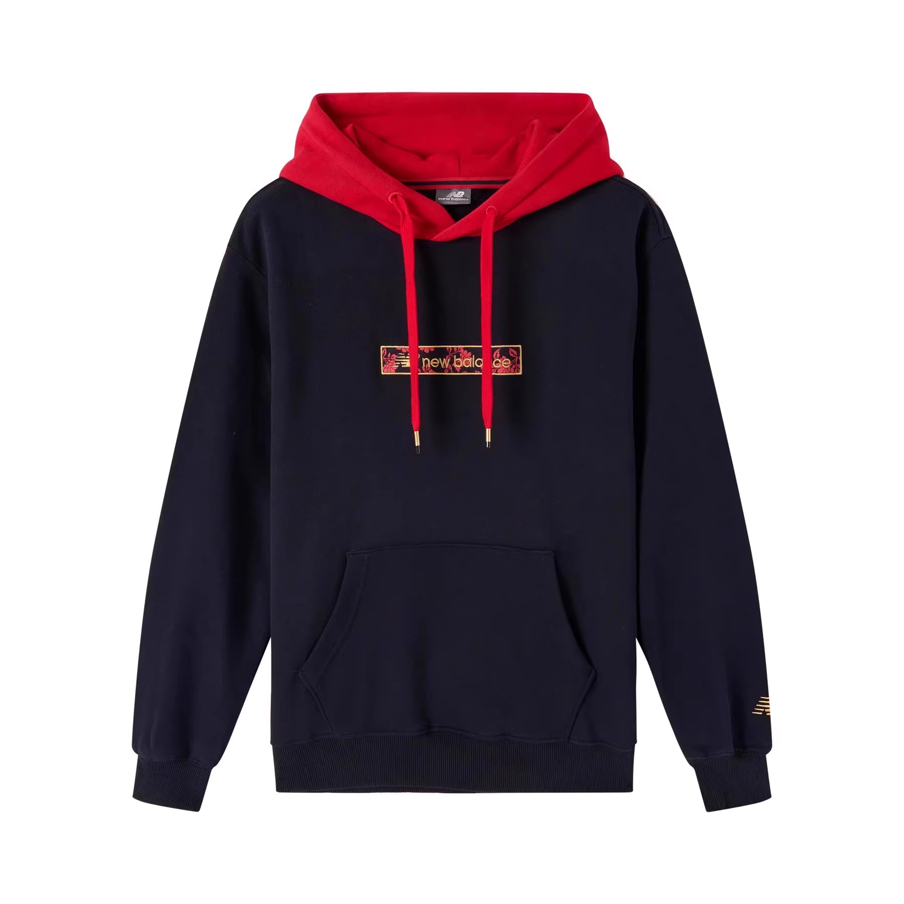 New Balance正品特价NCA1A023冬舒适厚实加绒连帽休闲卫衣男女款