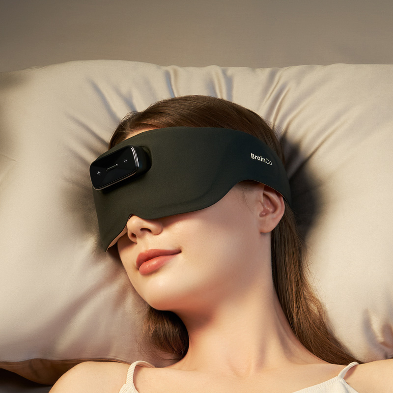  BrainCo深海豚智能睡眠仪睡眠监测节日礼物亲肤舒适蓝牙穿戴