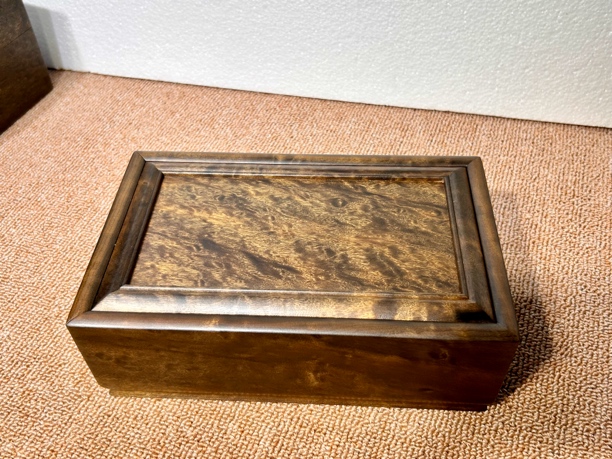 苏工工艺燕尾榫结构一木一器四川小叶金丝楠阴沉木仿乾隆款百宝盒