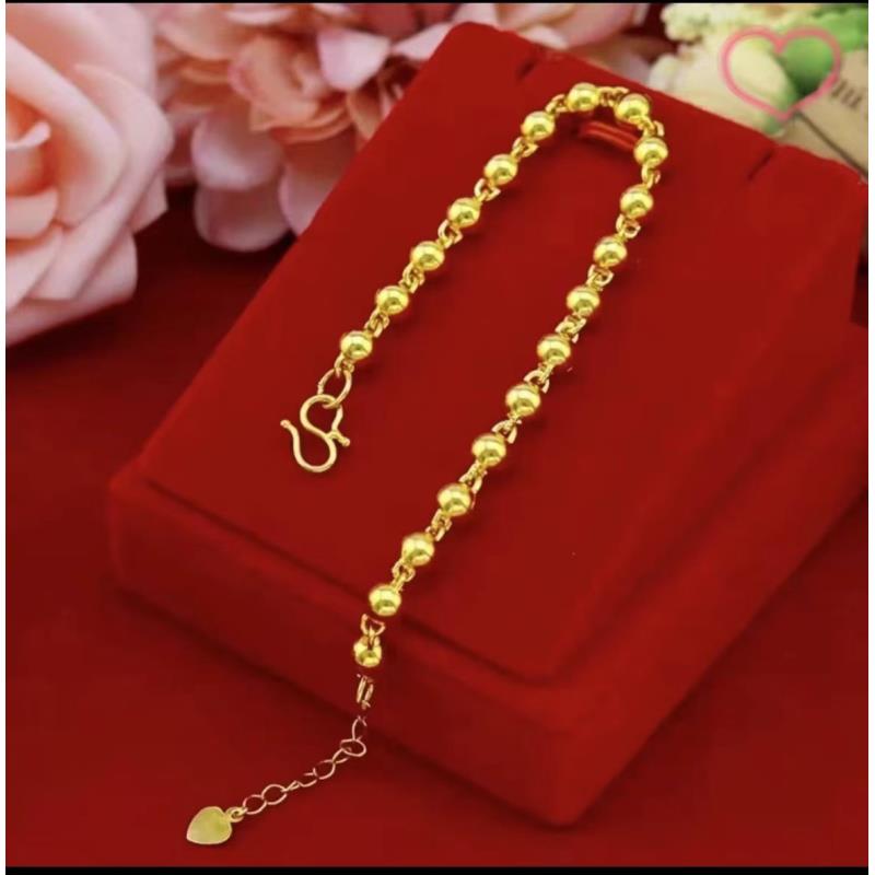 铜合金手链 铜合金手链 手链 光珠手链（点进选规格）