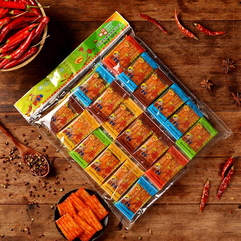 J【嘴巴香小羊排辣条】8090校园怀旧零食麻辣休闲儿时小吃麻辣零食