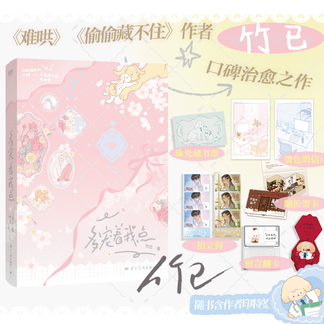 磨铁多宠着我点 竹已口碑治愈代表作 精美封设 