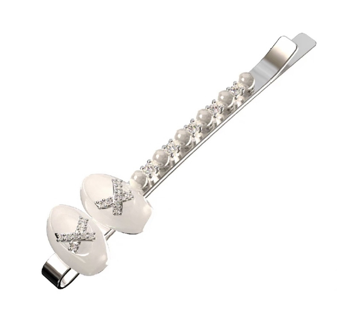 TOGGLER珍珠钻鞋子一字夹