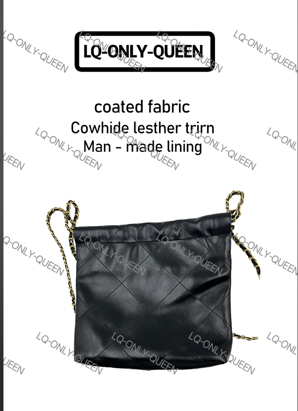 LQ-ONLY-QUEEN真皮女包多链条菱格10228黑色-TT