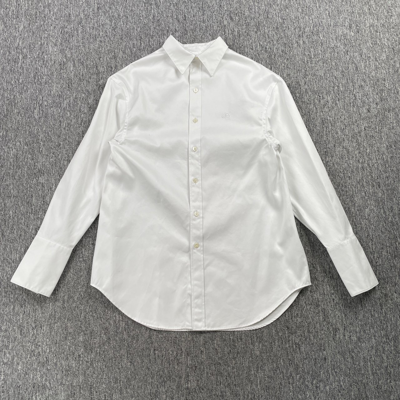 99新 Balenciaga/巴黎世家 9270/Balenciaga白色衬衣/34码/99新
