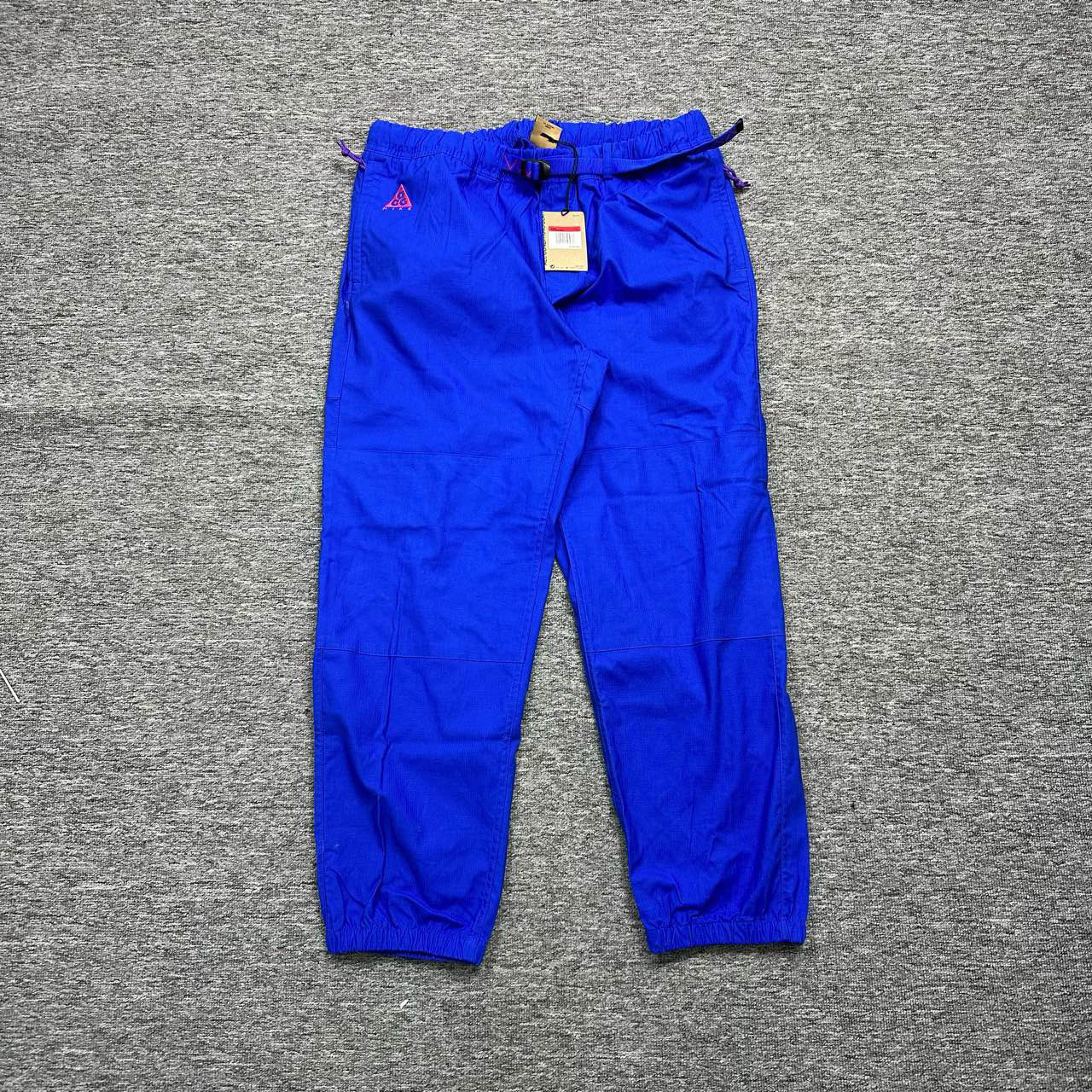 全新未使用  CQ Nike蓝色休闲长裤/L码/未使用带吊牌/005356