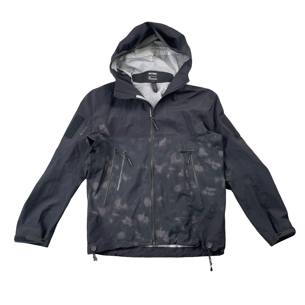 99新  51922/Arcteryx SYSTEM_A系列黑色拼色连帽硬壳冲锋衣/S码/