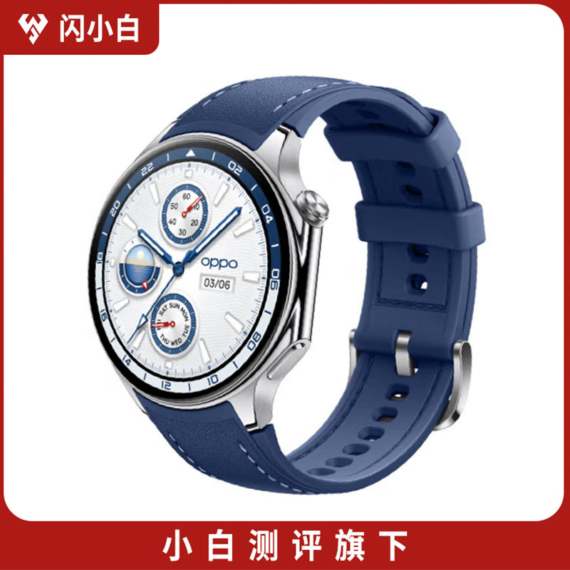 95新 OPPO Watch X 全智能手表独立微信eSIM通话运动防水千帆蔚蓝