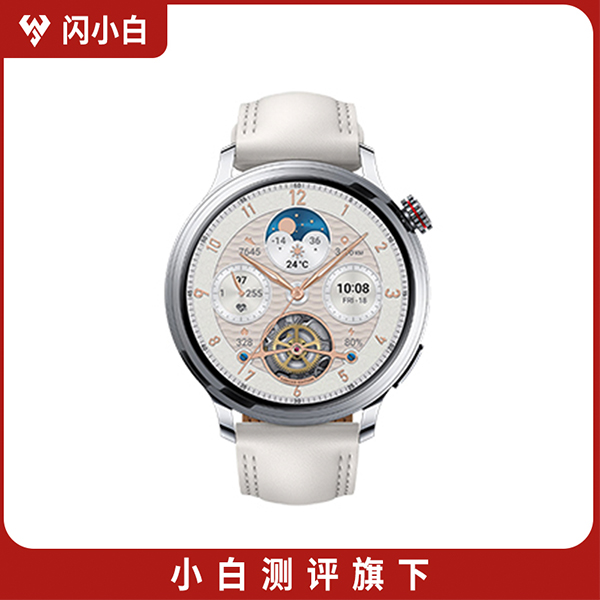 99新 honor/荣耀 手表4 Pro 白色 eSIM独立通话 46mm 带包装配件