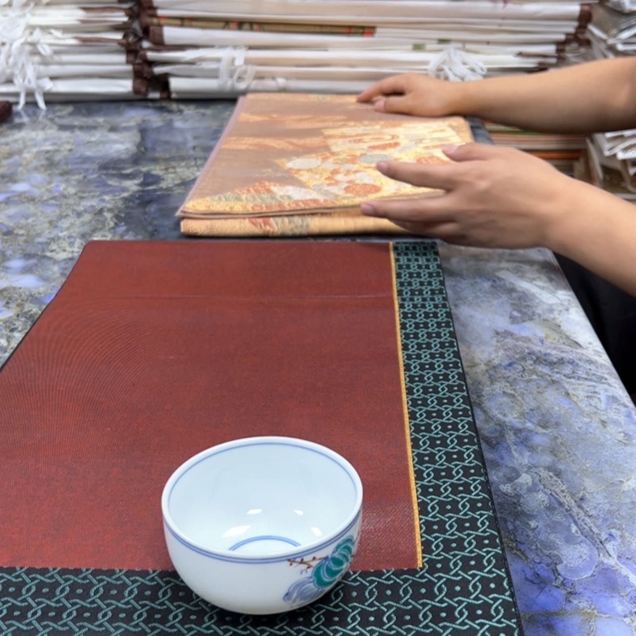 【闪购商品】鲛*木陶瓷马克杯带盖勺