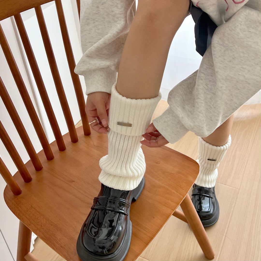 衣人花/秋冬加厚保暖JK洛丽塔风格堆堆袜套学院风袜套日系