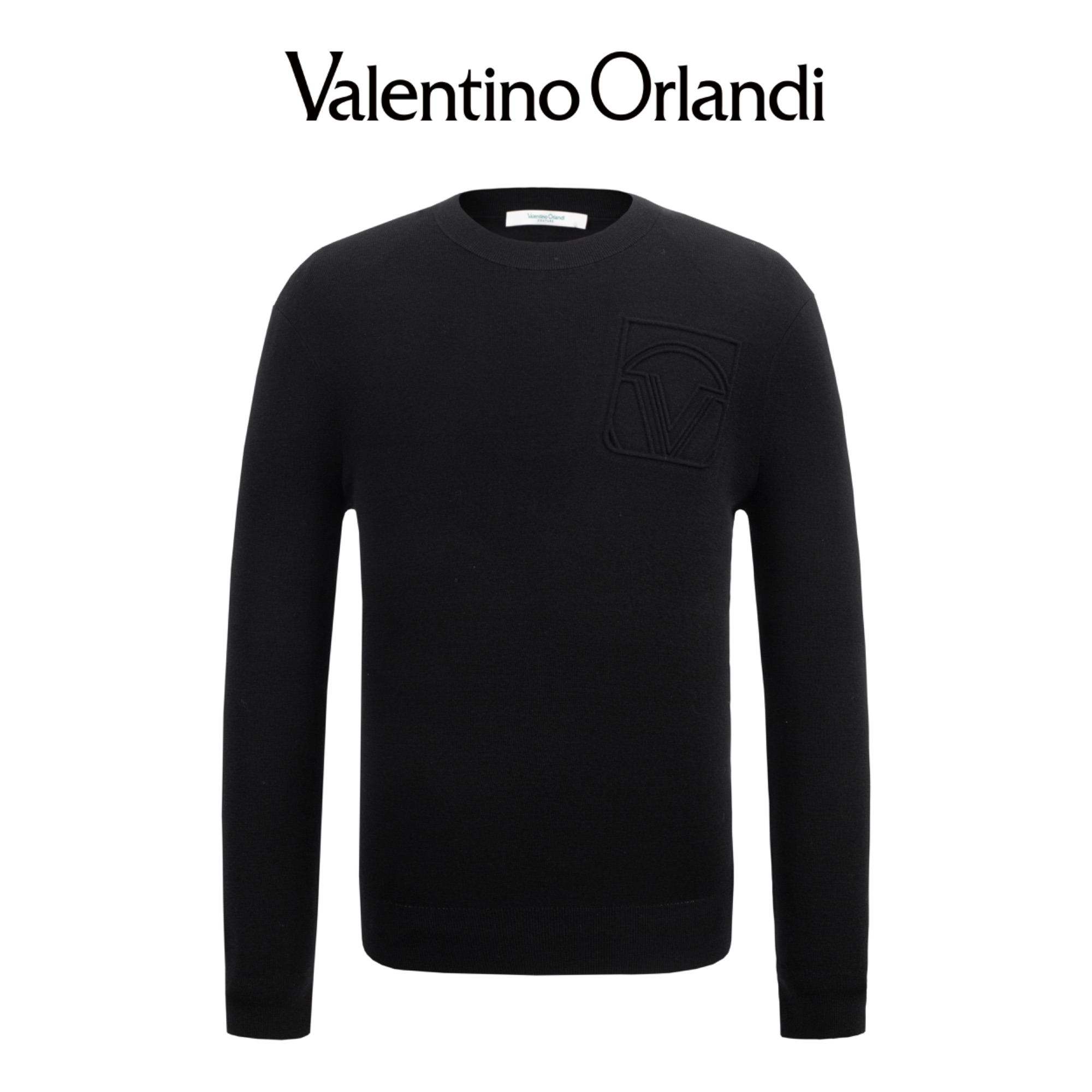  华伦天奴.奥兰迪新款秋冬季圆领羊毛衫男款长袖针织1VM152943