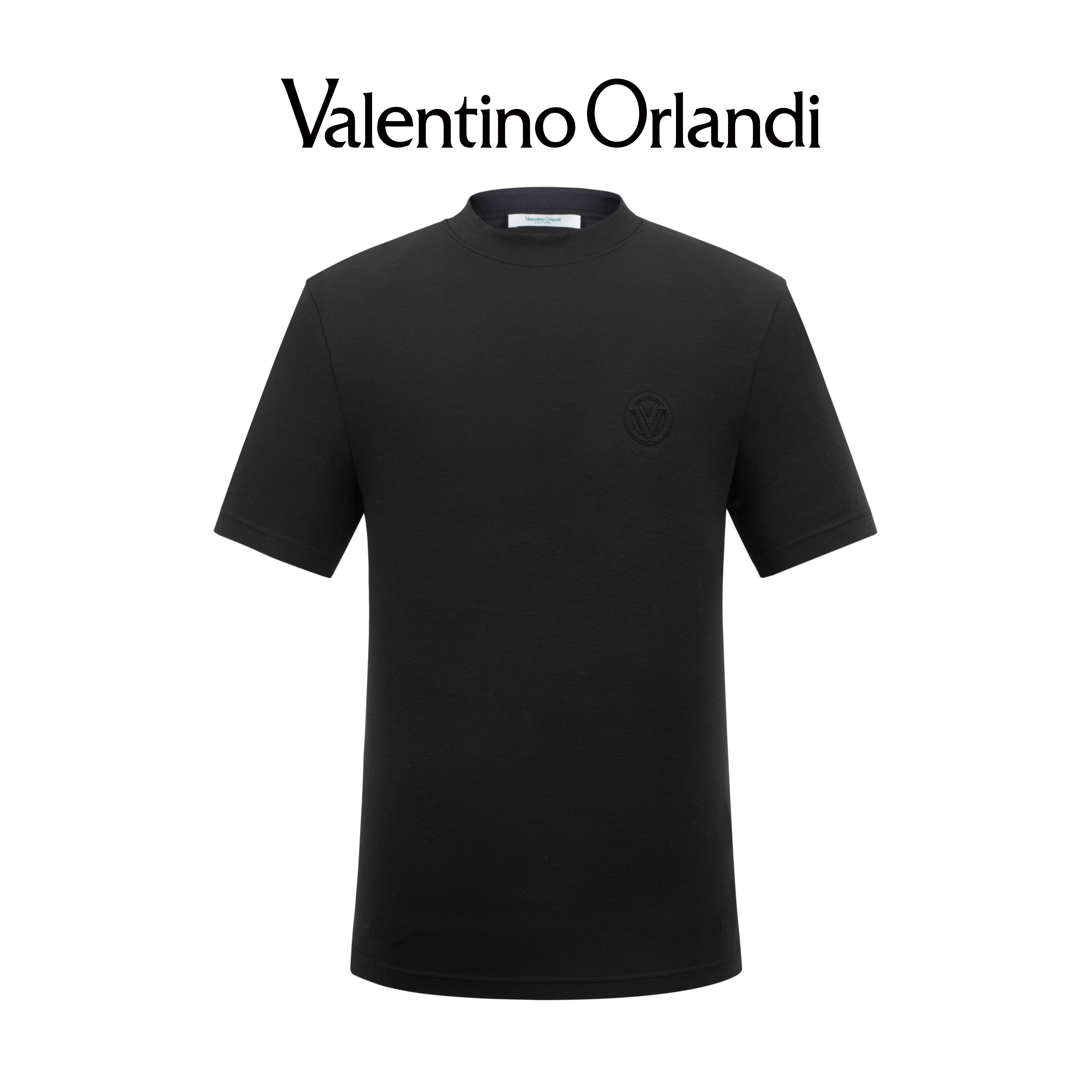 华伦天奴.奥兰迪秋冬新款百搭休闲短袖T恤秋冬款1VT252432