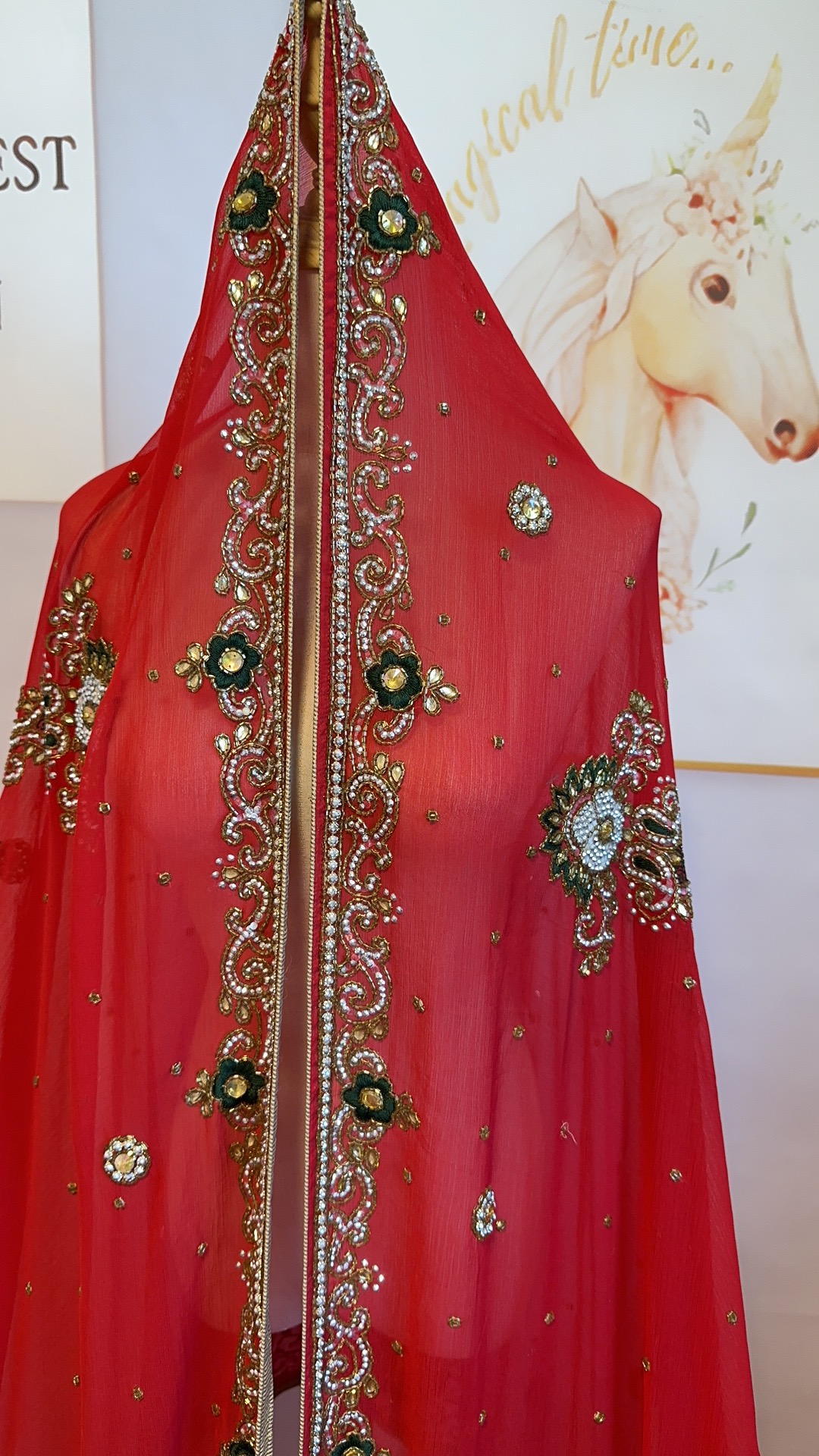 尼泊尔六米手工大纱丽裙下单前联系客服