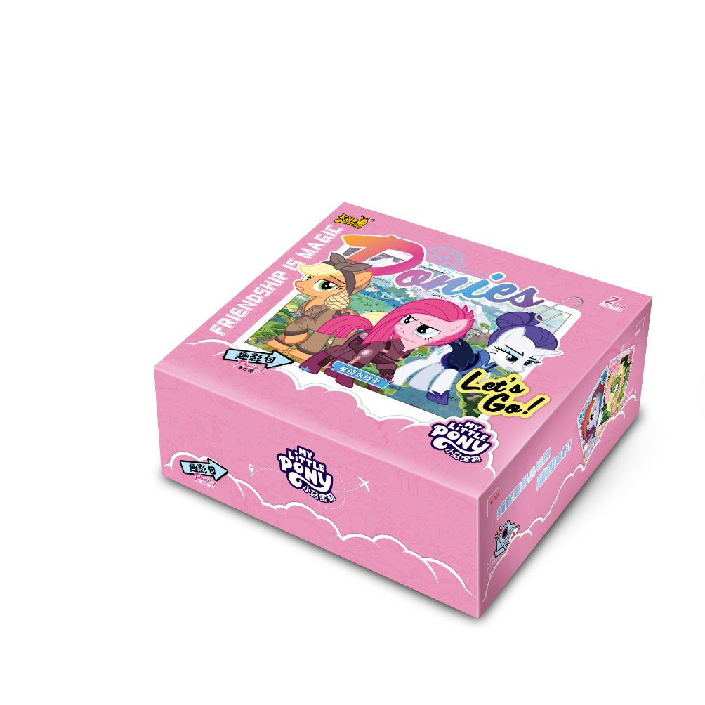 卡游【颜色对对碰】卡游正版授权小马宝莉趣影3弹收藏卡