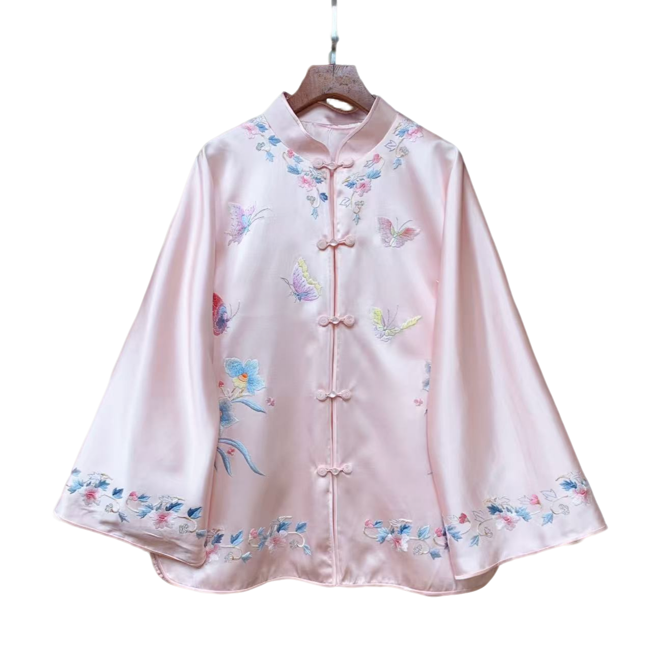 【禧娴】真丝手工苏绣国风太太服