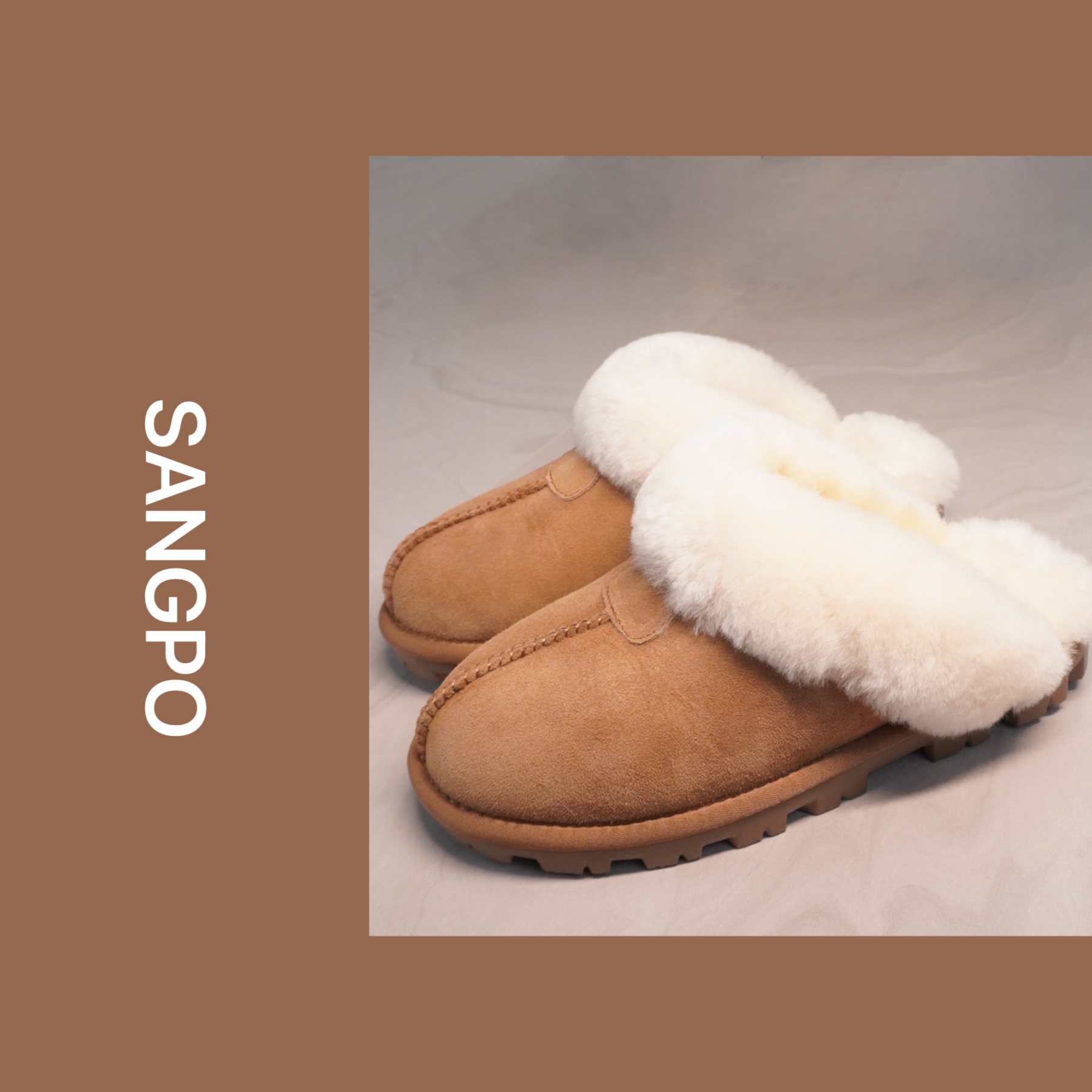 【羊皮毛一体星拖】桑坡千颂伊同款女士包头毛毛居家拖鞋加厚保暖拖
