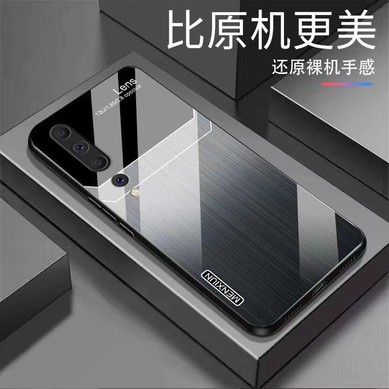 小米10手机壳xiaomi10玻璃拉丝英文商务男款时尚保护套复古高颜值
