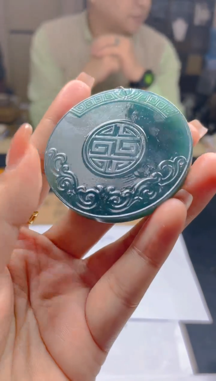 【闪购商品】定制翡翠未镶嵌戴松铭（凤）141219068