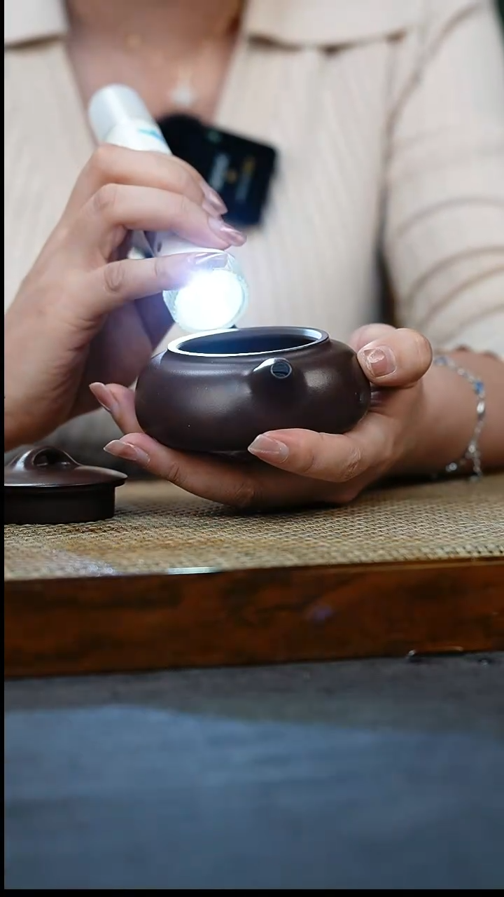 【闪购商品】紫砂茶壶过桥扁腹 140 花艺