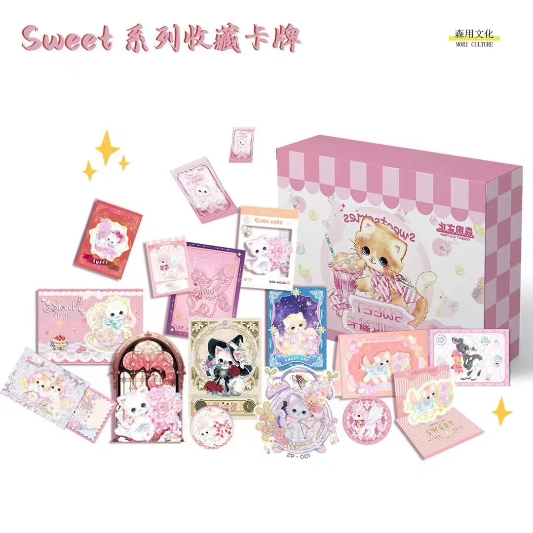 【整盒】 正版授权 SWEET系列收藏卡 收集收藏卡牌