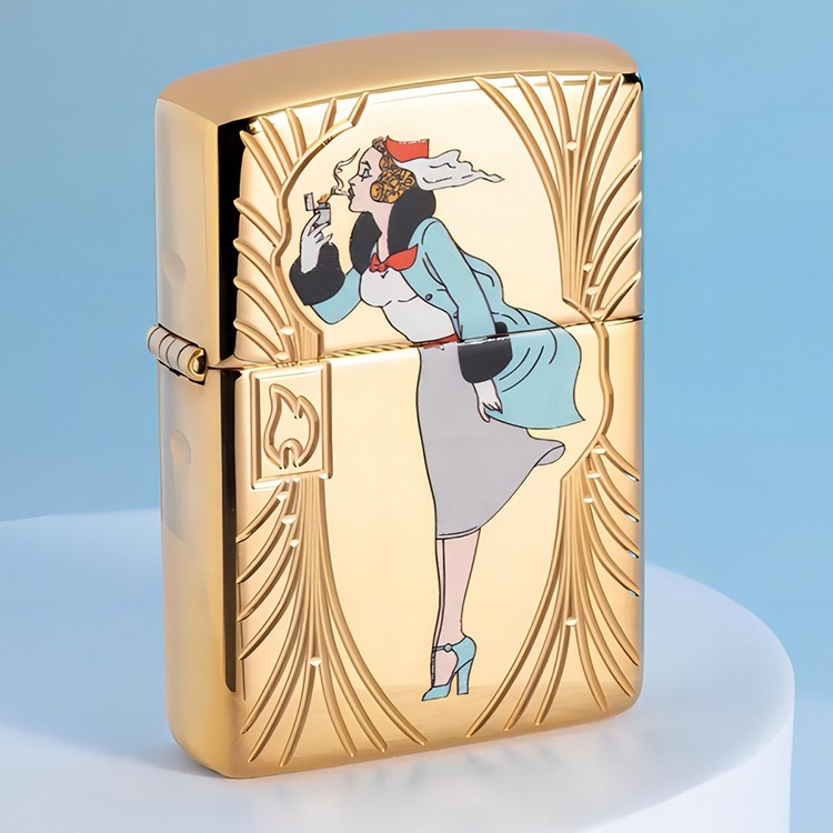zippo打火机2022年风女85周年纪念款限量12500