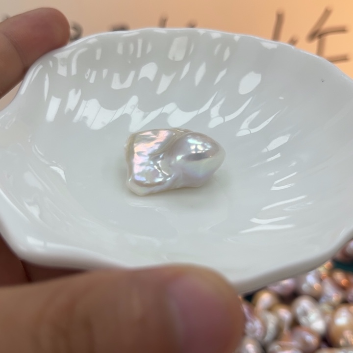 淡水珍珠颈饰银S925镶嵌