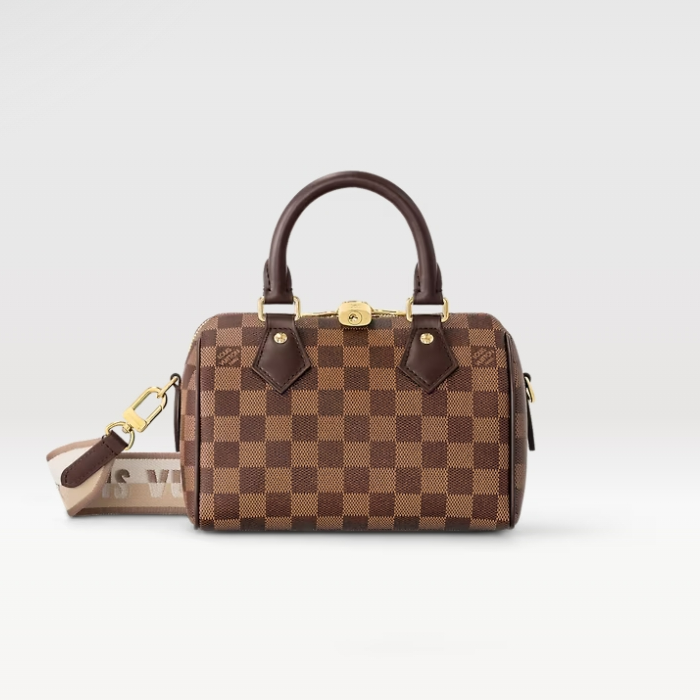 全新未使用 LouisVuitton/路易威登 23年芯片棋盘格SPEEDY 20手袋