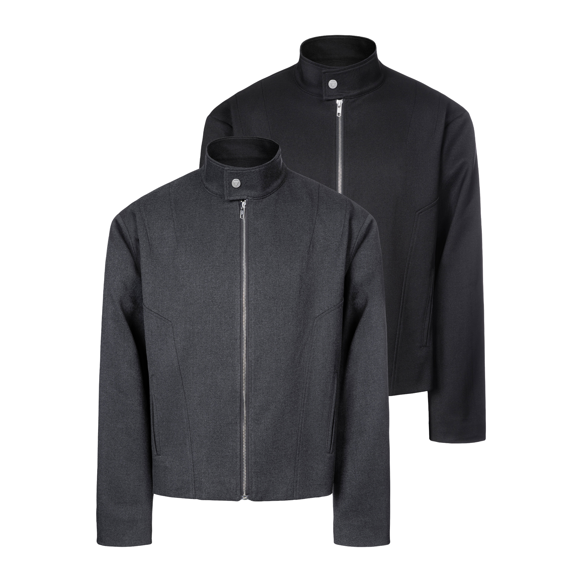 Casoulty Guard Jacket/护卫哈灵顿夹克 高密斜纹优雅风短宽立领