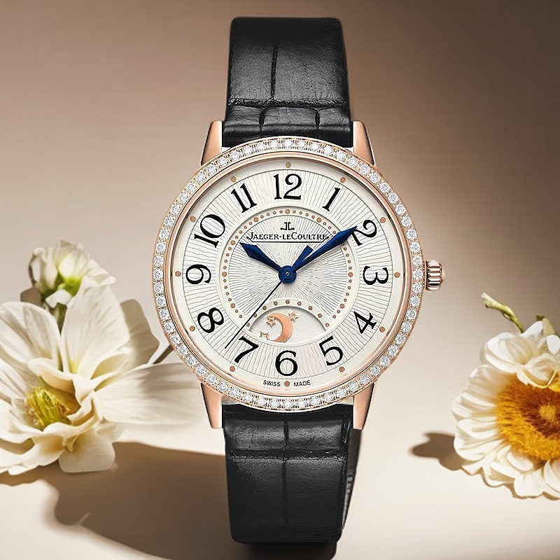 99新 Jaeger-LeCoultre/积家 经典优雅约会3442420女表全套机械表