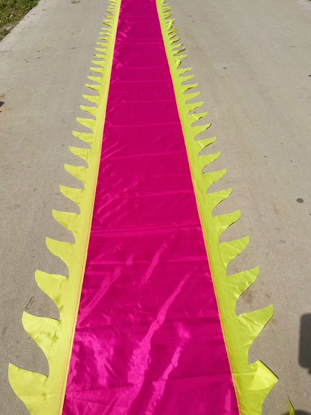 16号中老年健身表演舞龙格曼定制纯色可水洗龙衣