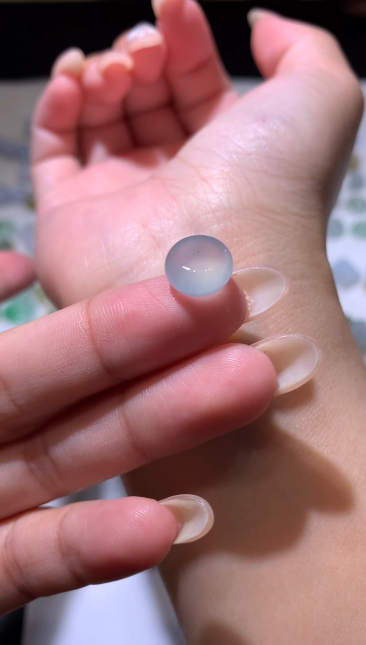 【闪购商品】定制翡翠未镶嵌9.8*5.2扣子980+98