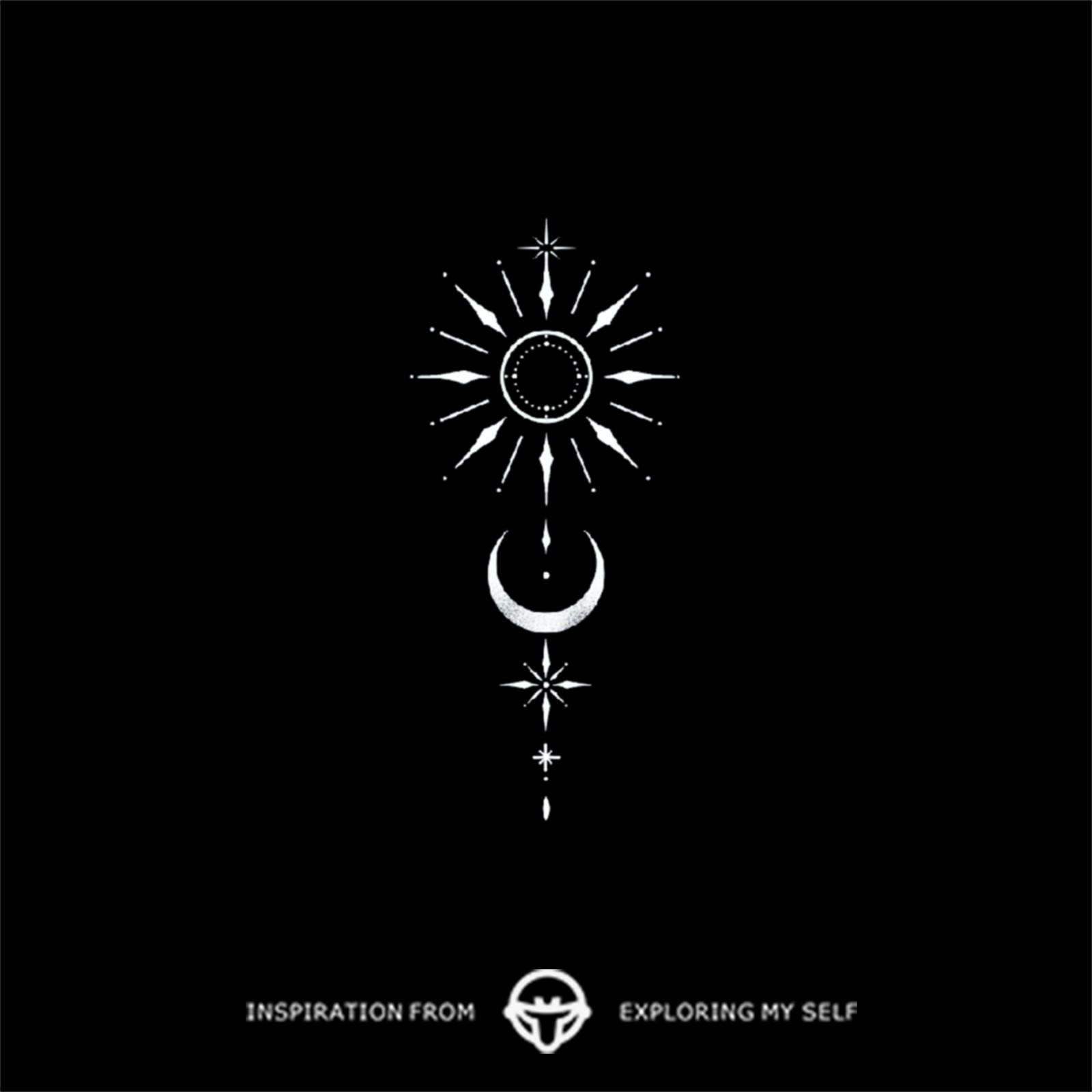 再变 日月连心 草本纹身贴防水持久逼真百搭手背女款 R551