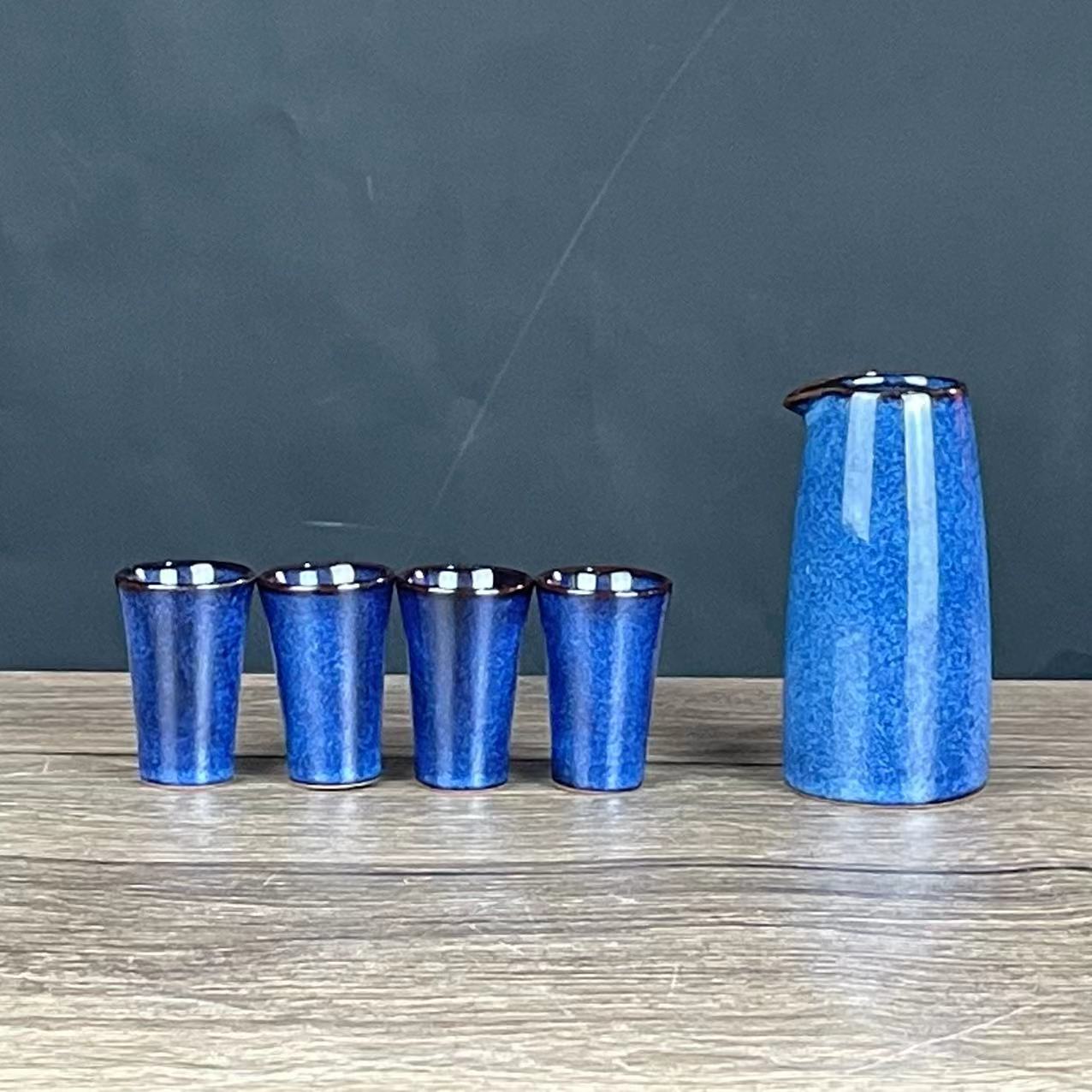 陶瓷窑变酒具家用高档分酒创意小酒杯一壶四杯（不含礼盒）酒杯2166