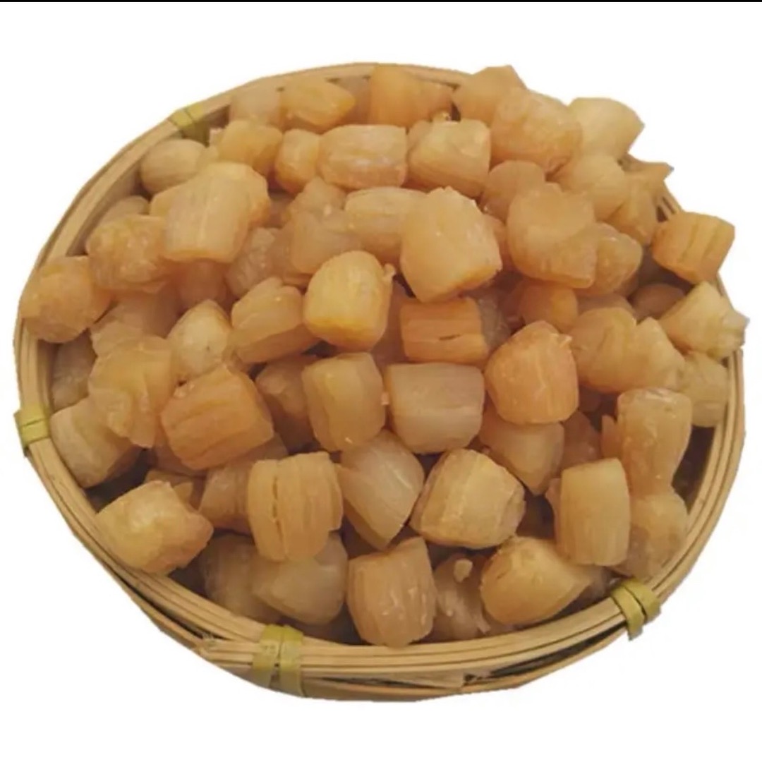 大连500头足干  淡晒干贝瑶柱 海鲜干货煮粥煲汤 250克~500克罐装