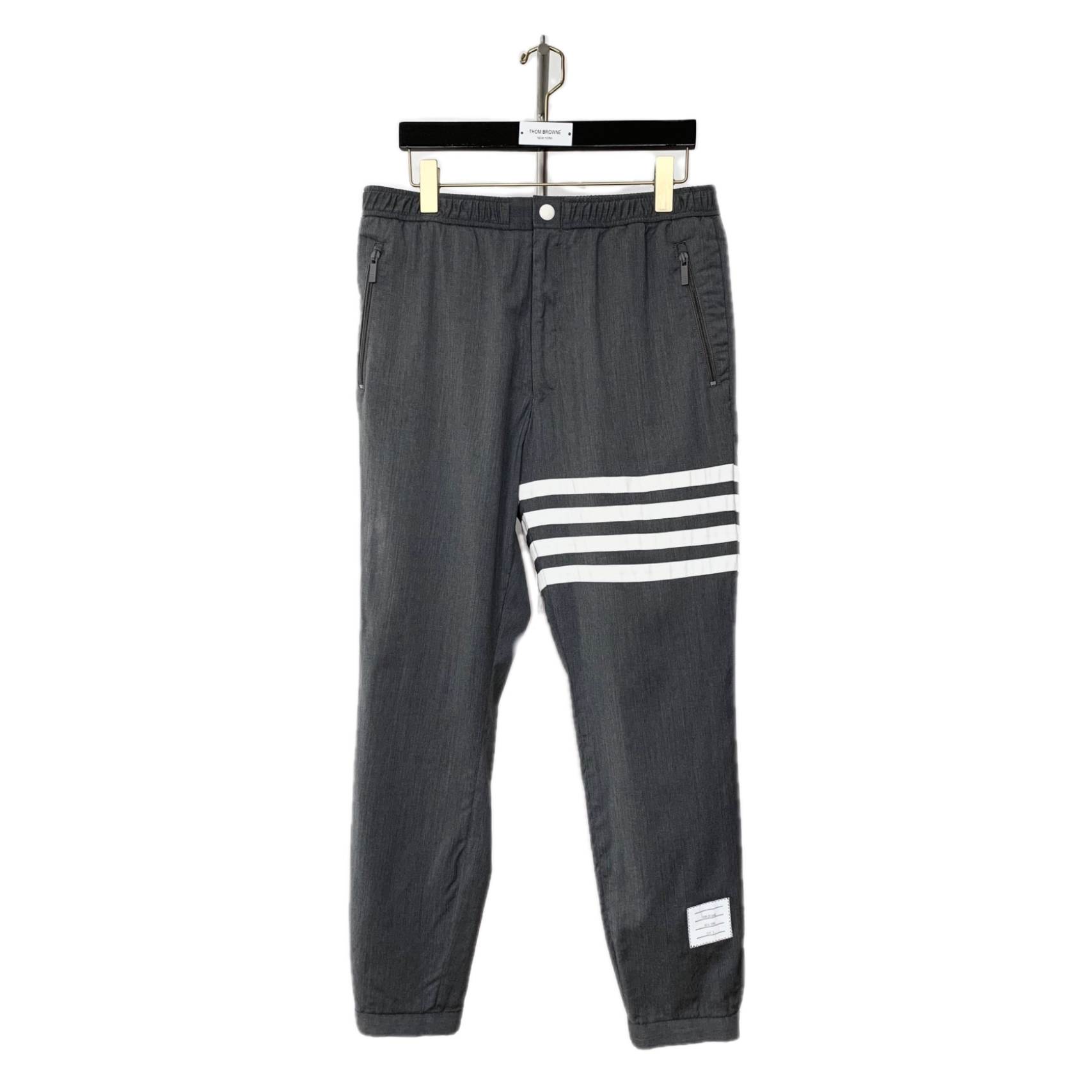 99新 THOMBROWNE 001349 丝杠灰色西裤 3码 原价7700