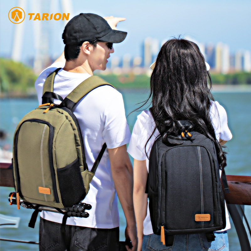 TARION 图玲珑大容量专业摄影包单反双肩包户外轻便便携TB-02