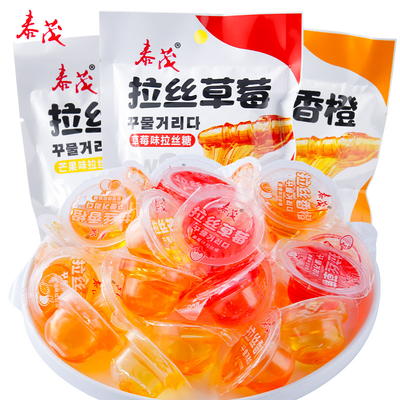 泰茂拉丝糖麦芽糖老式粘牙糖儿时糖果8090后童年怀旧休闲零食小吃