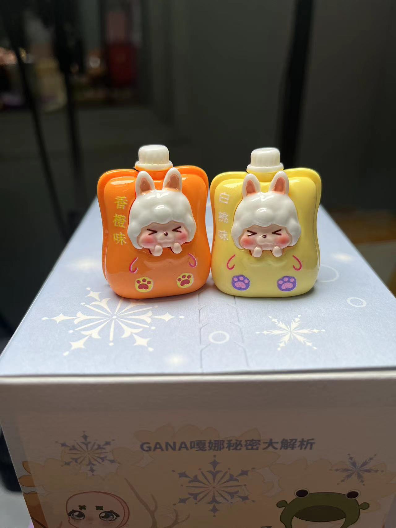 随机可爱萌粒潮玩摆件