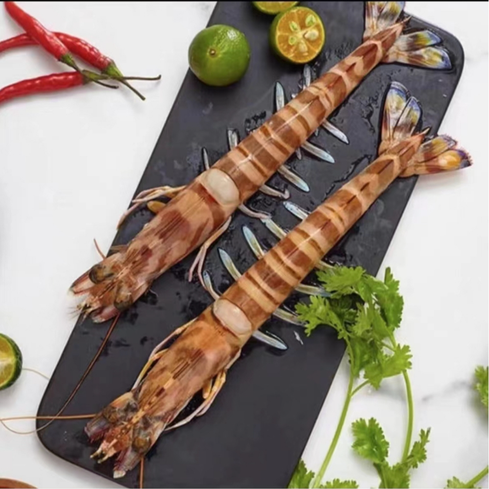 舟山斑节虾 九节虾超低温活冻发货 一斤9-10只  包鲜包好