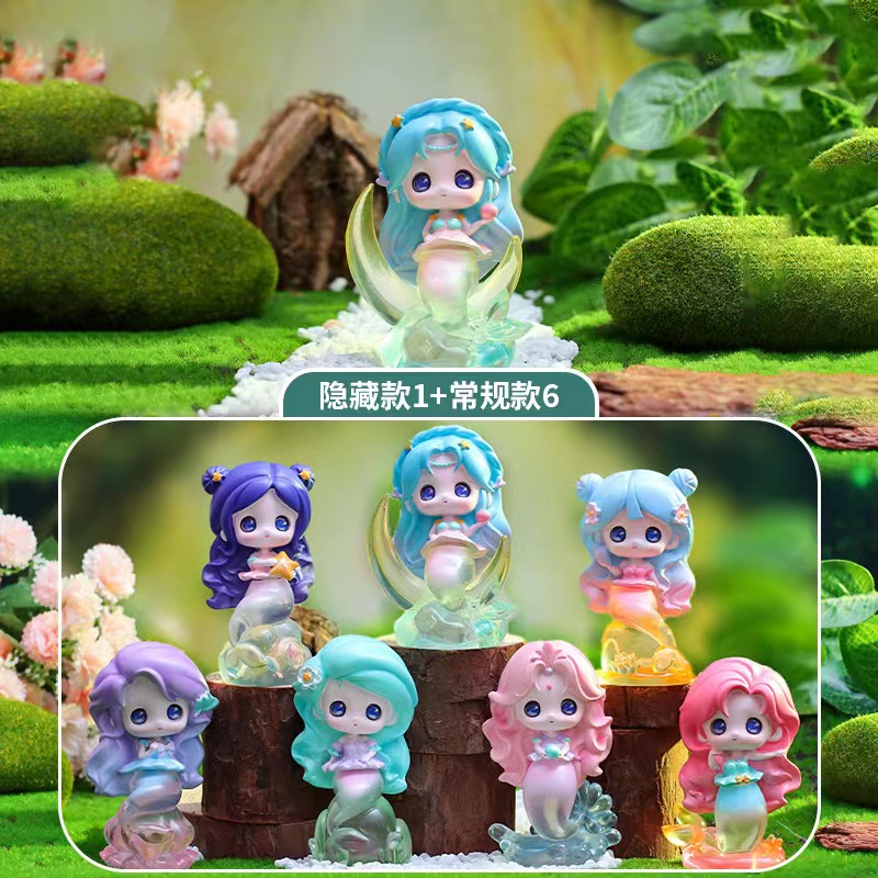 潮玩树脂摆件欧端盒拍对应号得对应娃【N】