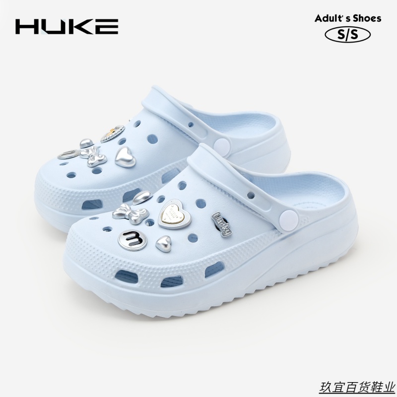 洞洞鞋女夏季新款外穿高级感小香风软底透气包头拖鞋休闲沙滩凉鞋