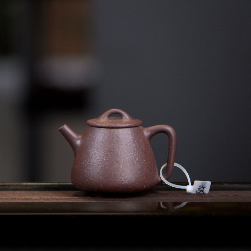 阎记抟砂 16目手磨紫泥系列  高石瓢壶 原矿喝茶壶S14 1210 26