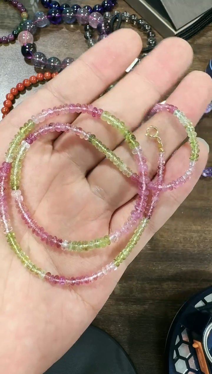 【闪购商品】碧玺项链未镶嵌匝0643    多样性发一件