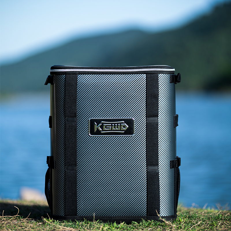 空钩悟道多功能钓鱼背包 防刮耐磨硬壳立体双肩包收纳包钓鱼钓具