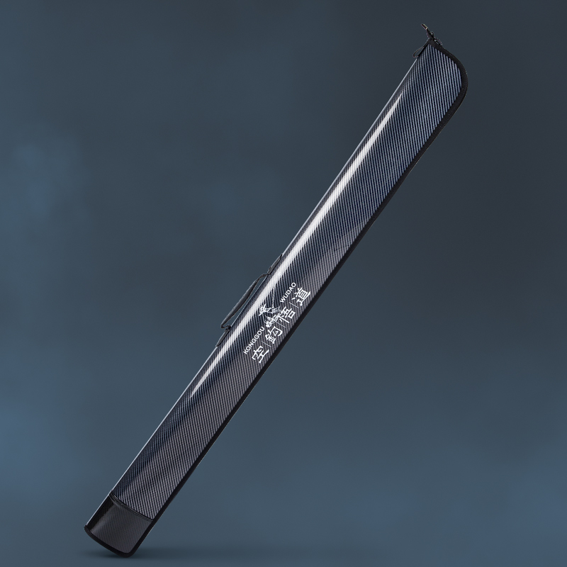 空钩悟道轻便钓鱼伞包 一体防水硬壳渔具包碳纤板耐磨收纳鱼竿包