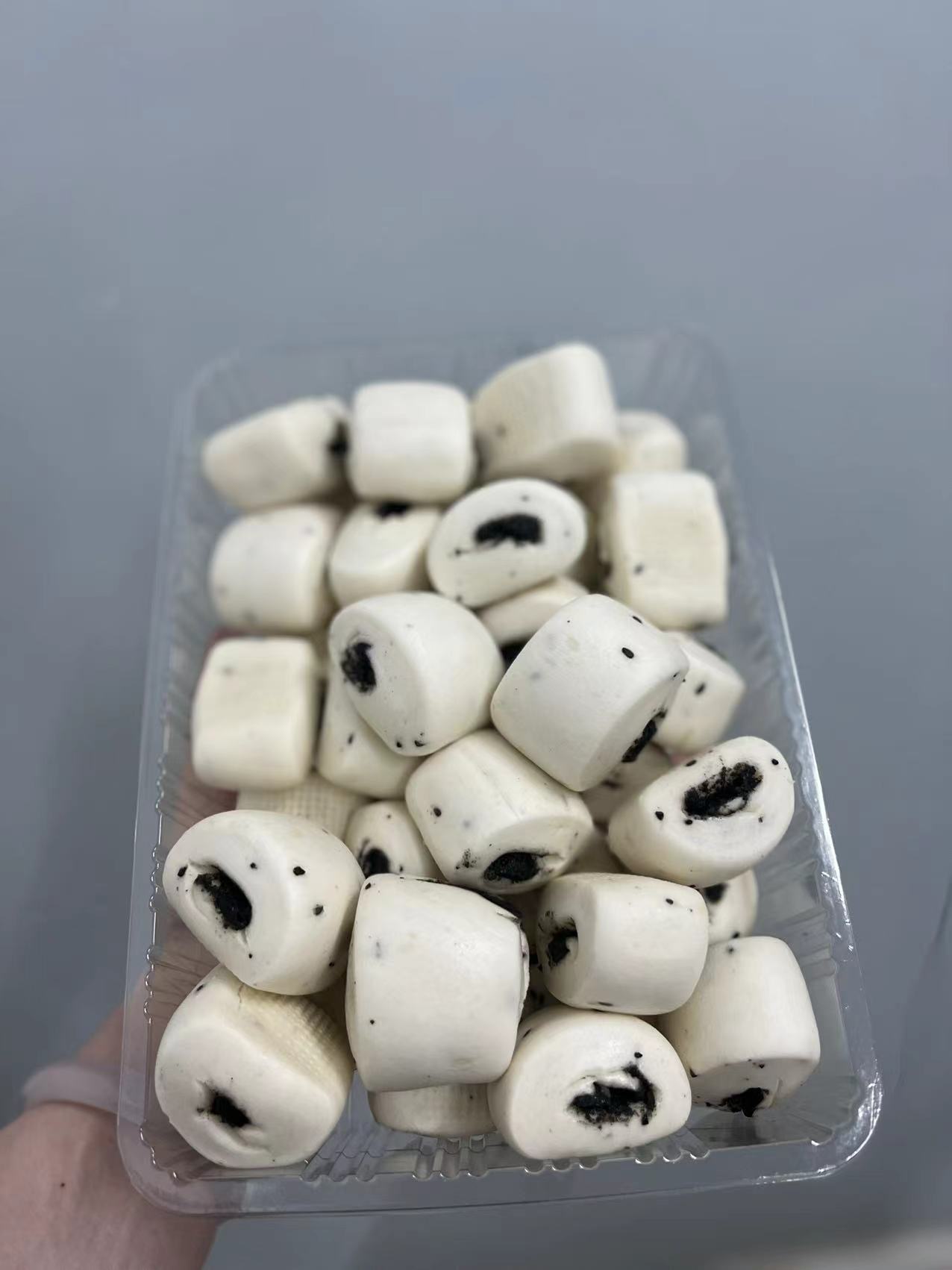 【潮汕纯手工包】黑芝麻小馒头到手一包500g