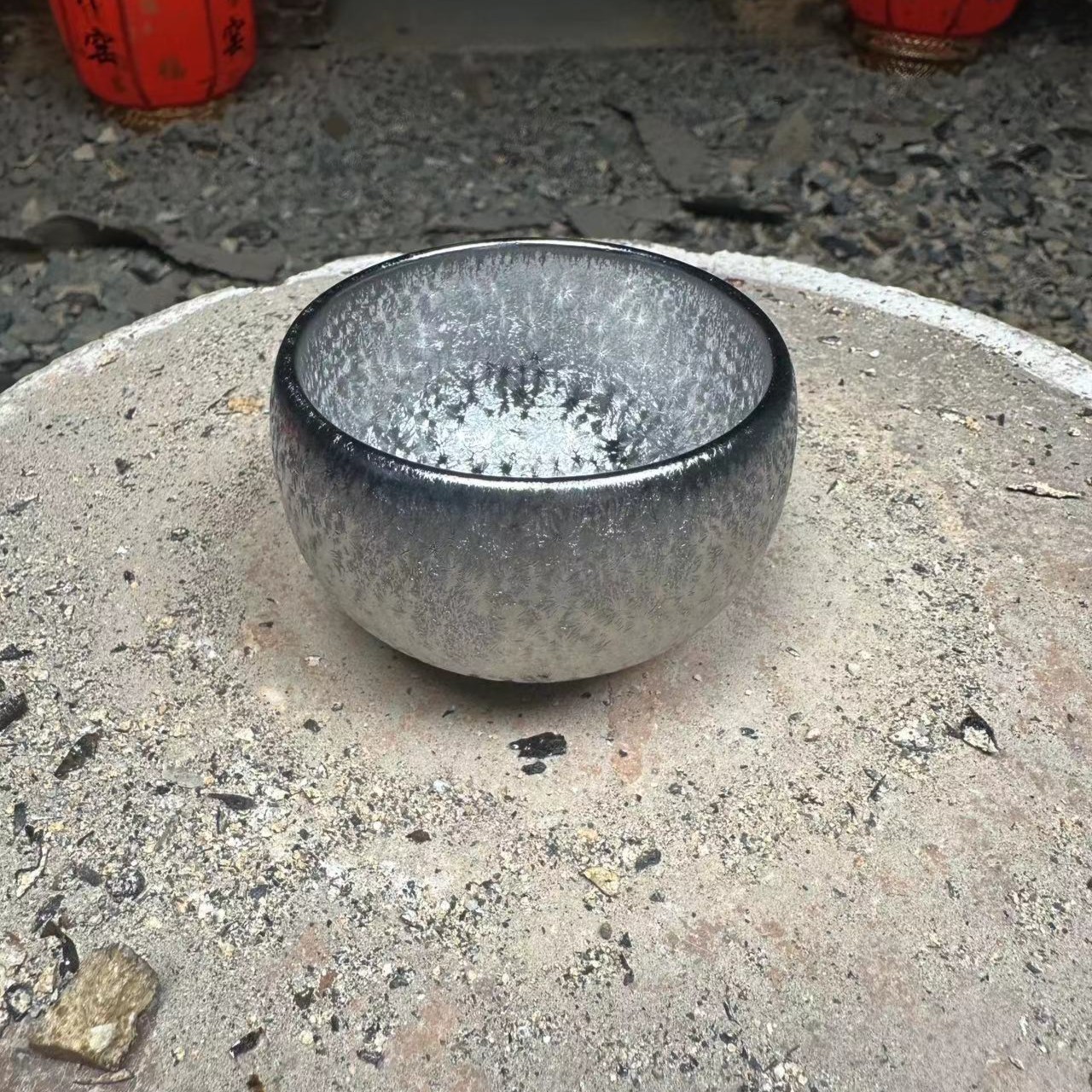 瓷器主人杯铁树银花