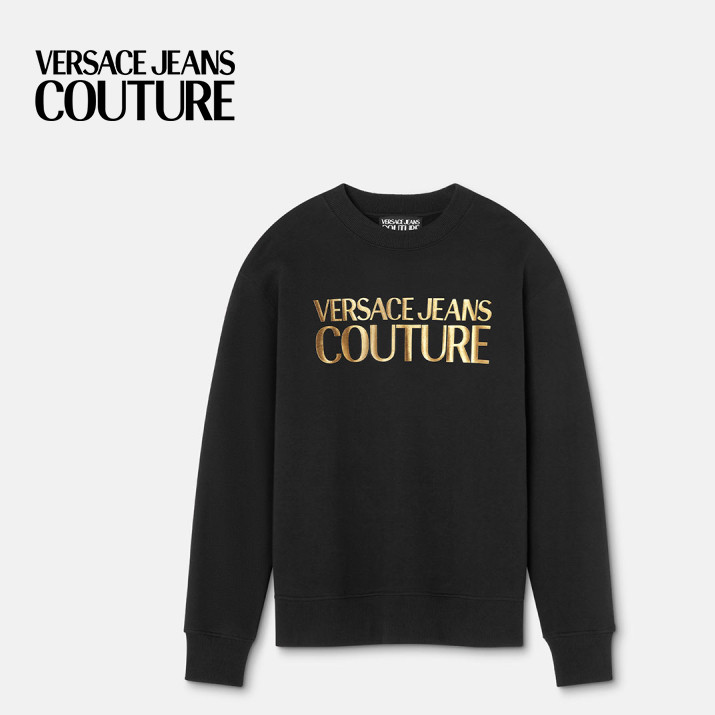 VERSACE JEANS COUTURE 男士Logo套头衫
