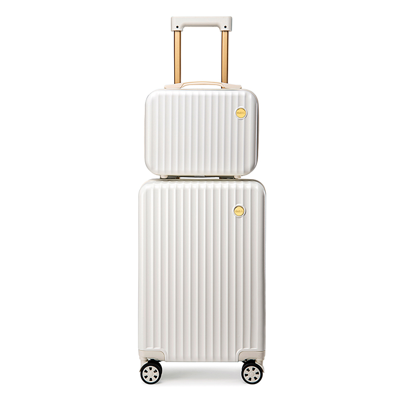 帝柏行李箱大容量新款拉链学生密码旅行箱拉杆箱8867L-T